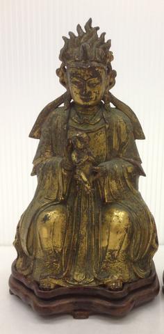 Unknown, One of a Pair of Daoist Deities: Songzi Niangniang, late 16th–early 17th century
