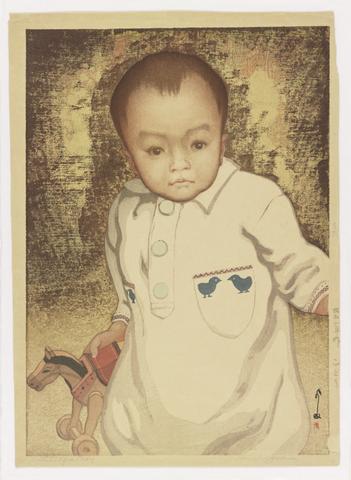 Yoshida Hiroshi, Portrait of a Boy, 1927