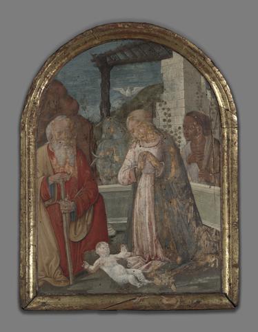 Girolamo di Benvenuto, The Nativity, ca. 1510