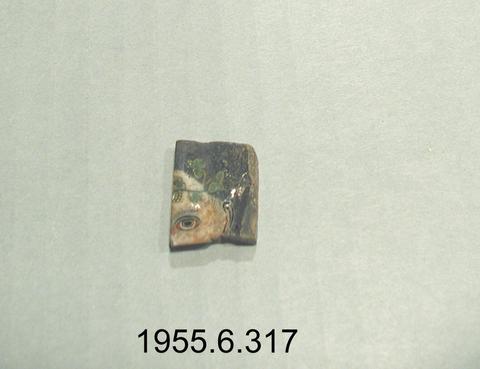 Unknown, Mosaic Plate Fragment, 1st century B.C.–1st century A.D.