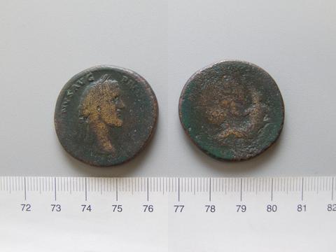 Antoninus Pius, Emperor of Rome, Sestertius of Antoninus Pius, Emperor of Rome from Rome, 140–44 (?)