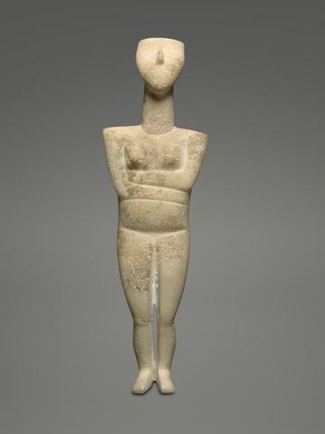 Israel Museum Sculptor, Reclining Female Figure, ca. 2600 B.C.