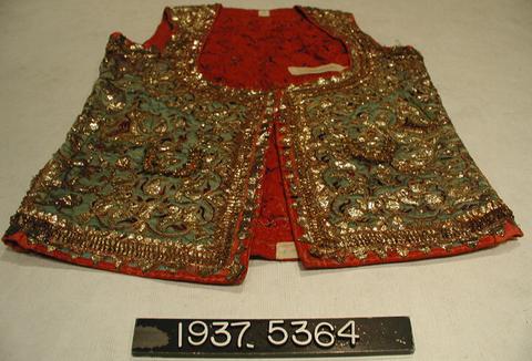 Unknown, Nautch Girl's Costume, late 19th–early 20th century