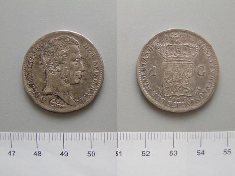 William I, King of Prussia, 1 Gulden of William I, King of Prussia from Utrecht, 1821