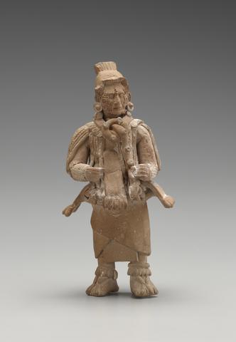 Unknown, Warrior with Facial Decoration, A.D. 600–900