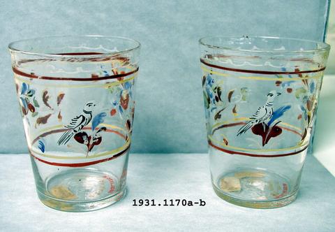 Unknown, Two Tumblers, 1765–85