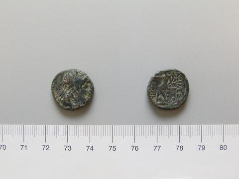 Aretas III, Coin of Aretas III from Petra, 84–71 B.C.