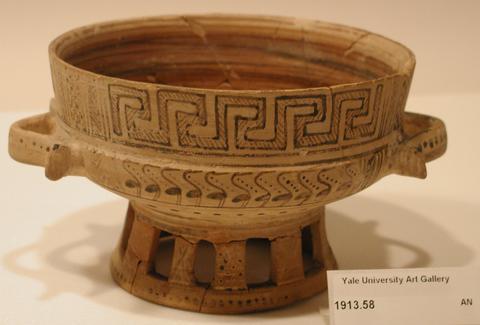 Unknown, Standed Bowl, ca. 720 B.C.