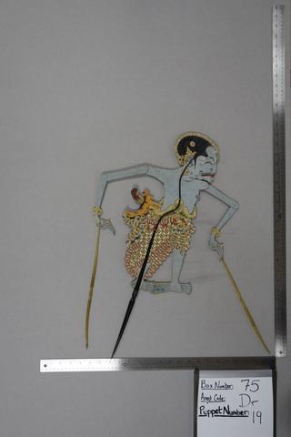 Unknown, Shadow Puppet (Wayang Kulit) of Sagupa, from the set Kyai Drajat, early 20th century