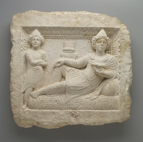 Unknown, Relief, Funeral Banquet, ca. A.D. 200–250