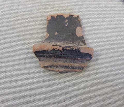 Unknown, Black glazed pyxis fragment, ca. late 5th century B.C.–4th century B.C.