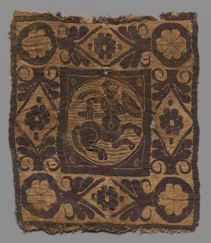 Unknown, Textile fragment, 4th century A.D.