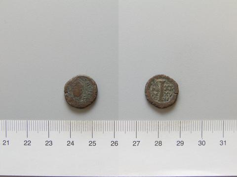 Unknown, Coin from Byzantium, n.d.