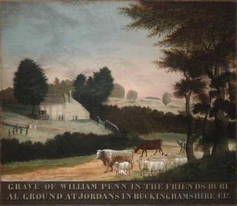 Edward Hicks, The Grave of William Penn, 1847