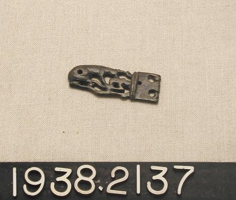 Unknown, Pierced Bronze Buckle Plate, ca. 323 B.C.–A.D. 256