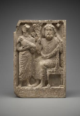 Unknown, Cult relief of Zeus Kyrios-Baalshamin, A.D. 31/32
