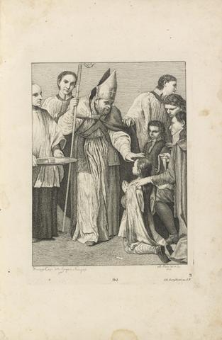 Johann Anton Riedel, Confirmation from the series I sette sacramenti (The Seven Sacraments), 1754