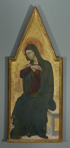 Giovanni di Paolo, The Virgin Annunciate, ca. 1460–65
