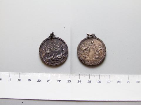Saint Anthony, Medal from Padova, Italy Commemorating the 600th Anniversary of the Death of S. Anthony, 1231-1931, 1931