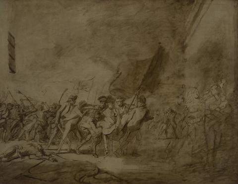 John Singleton Copley, The Death of Major Peirson (1757-1781), ca. 1782–84