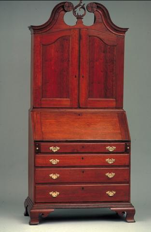 Unknown, Desk and bookcase, 1760–90