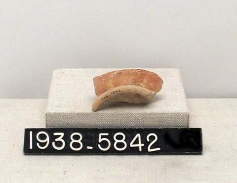 Unknown, Red ware base sherd, ca. 323 B.C.–A.D. 256