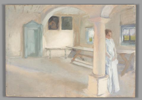 Edwin Austin Abbey, Compositional Study, for An Attention, ca. 1894