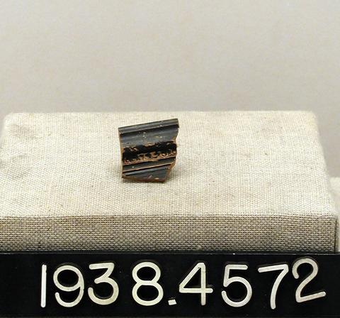 Unknown, Black ware sherd, ca. 323 B.C.–A.D. 256