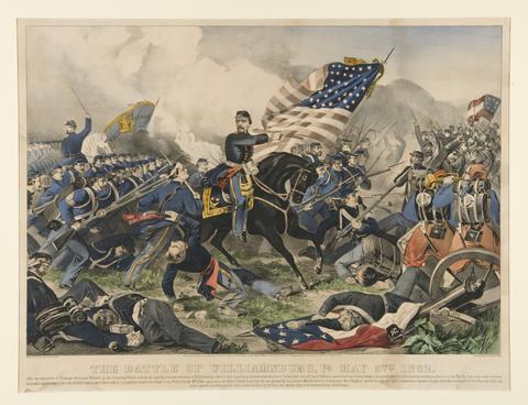 Currier & Ives, The Battle of Williamsburg, Va. May 5, 1862, 1862