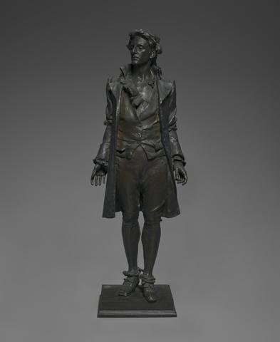 Frederick William MacMonnies, Nathan Hale (1755-76) Yale B.A. 1773, M.A. 1776, American Spy in the Revolutionary War, 1890