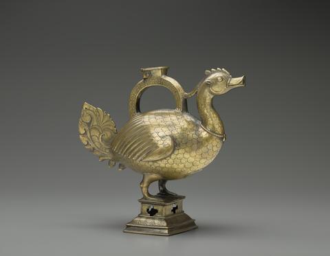 Unknown, Aquamanile in the Shape of a Goose (Hamsa), late 17th–18th century