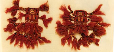 Unknown, Pair of Matching Tabs from a Ceremonial Garment, 1100–1476