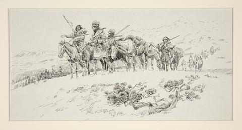 Charles Marion Russell, Lewis and Clark, 1918
