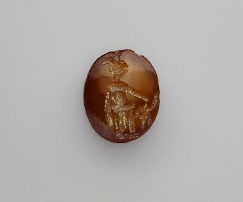 Carved intaglio gemstone, 1st–3rd century A.D.