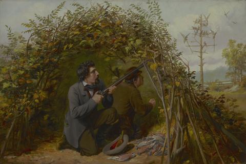 Arthur Fitzwilliam Tait, Shooting From Ambush, 1861