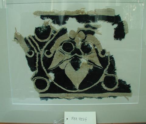 Unknown, Fragment of tapestry, 9th century