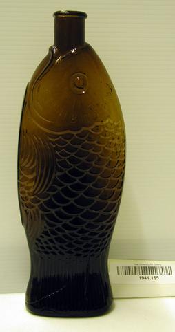 Ware and Schmitz, Fish Bitters (Fisch Bitters) Bottle, Patented 1866