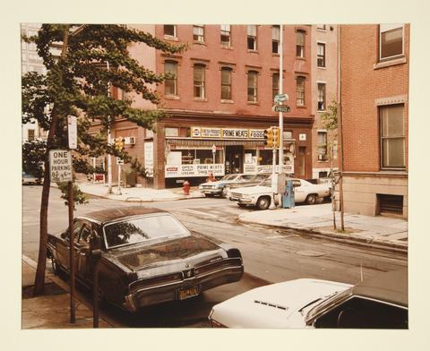 Stephen Shore, 20th St. and Spruce St., Philadelphia, Pa, 1974