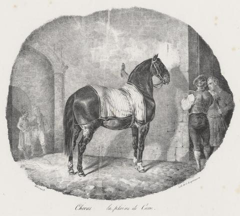 Théodore Géricault, Cheval de la plaine de Caen (A Horse from the Plain of Caen), 1822