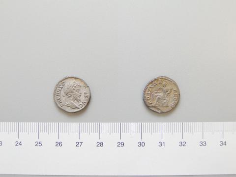 Septimius Severus, Emperor of Rome, Denarius of Septimius Severus, Emperor of Rome from Rome, 202–10