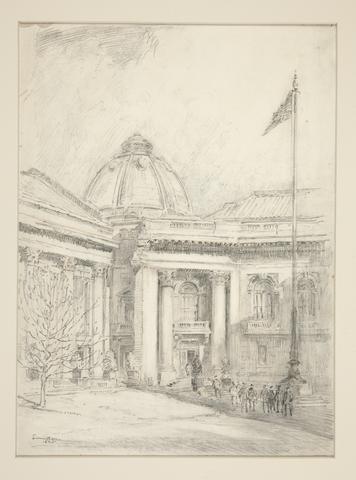 Louis Orr, Memorial Hall: Yale University, 1925