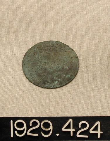 Unknown, Disc, ca. 113 B.C.–A.D. 256