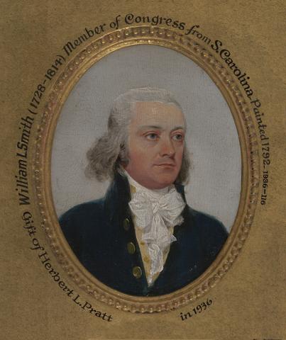 John Trumbull, William Loughton Smith (1758–1812), 1792