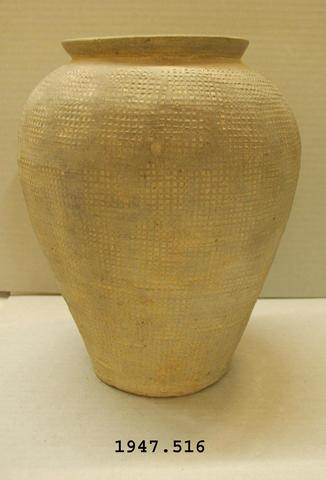 Unknown, Jar with lattice pattern, 5th–3rd century