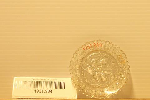 Unknown, Rose Cup Plate, 1830–50