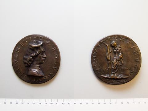 Savelli Sperandio, Medal of Carlo Quirino, 1472