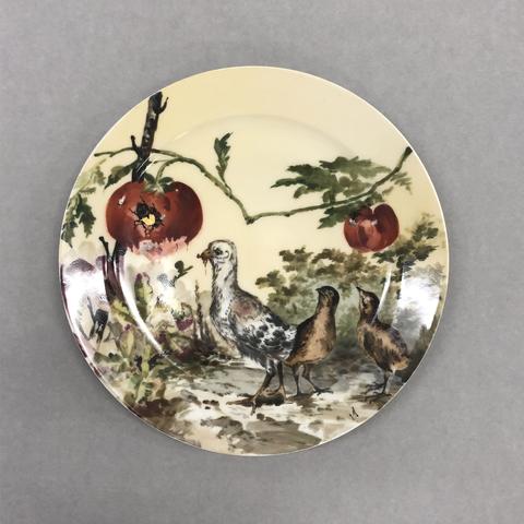 Theodore Russell Davis, Dinner Plate from the Replica Rutherford B. Hayes State Dinner Service, Patented 1880