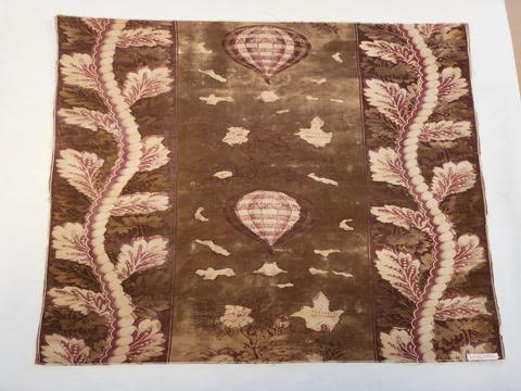 Unknown, Length of printed cotton, ca. 1825
