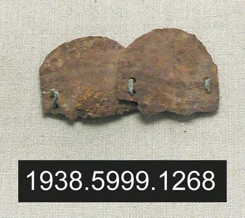 Unknown, Horse armor fragment, ca. 323 B.C.–A.D. 256