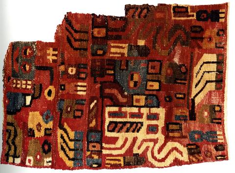 Unknown, Fragment from a Provinicial Tunic, A.D. 800–1000?